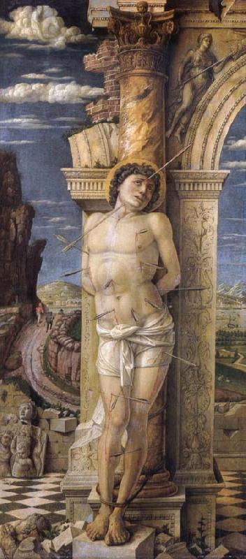 Andrea Mantegna St Sebastian Spain oil painting art